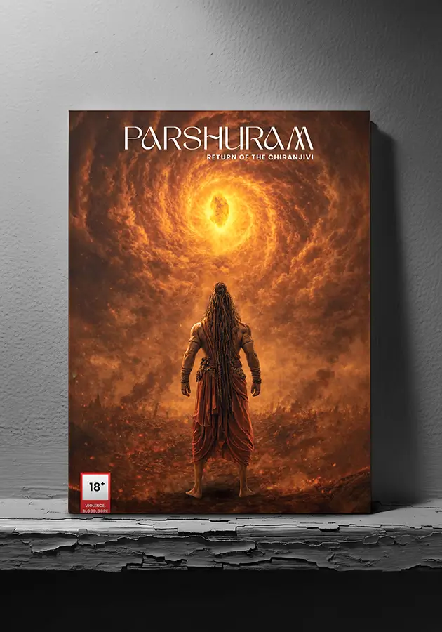 Parshurama Comic Mockup